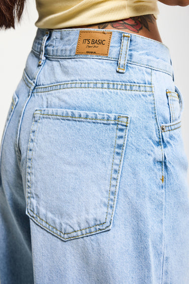 ELENA PALAZZO MID RISE - SKY