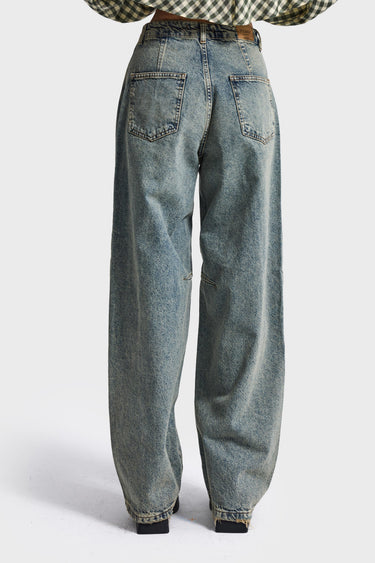 BARREL MID RISE JEANS