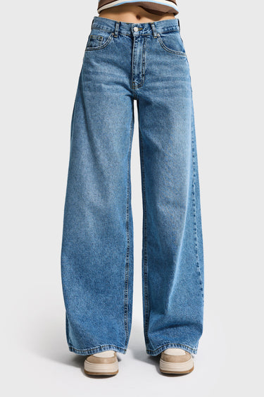 ELENA PALAZZO MID RISE - AZURE