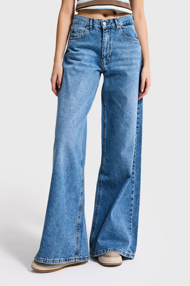 ELENA PALAZZO MID RISE - AZURE