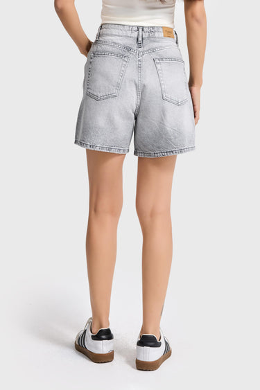 MINI DENIM SHORT - ASH