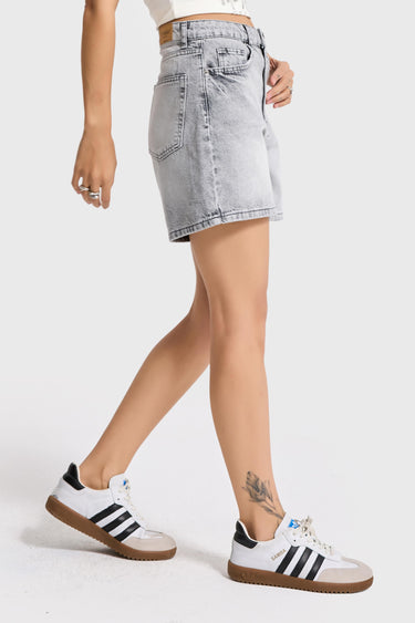MINI DENIM SHORT - ASH
