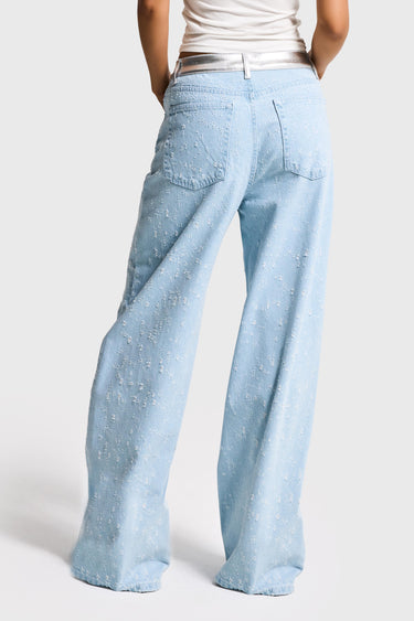 BAGGY MID RISE JEANS