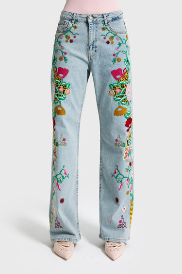 STRAIGHT LOW RISE  JEANS