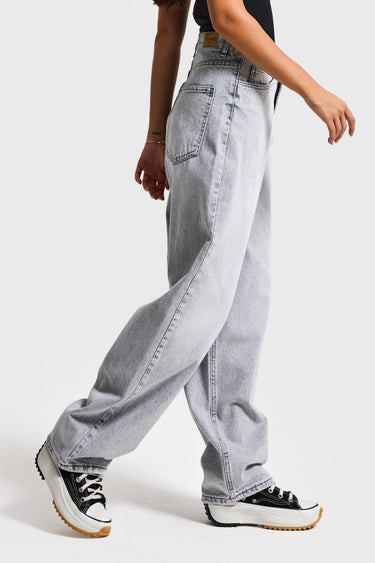 IVY Skater Mid Rise Jeans - Light Gray