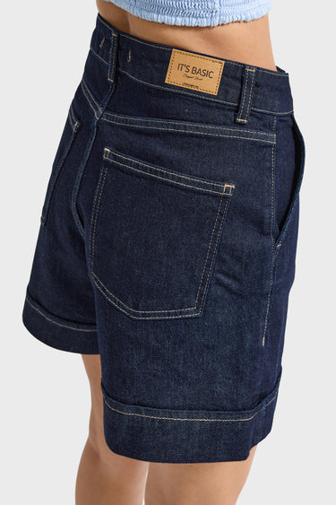 MINI DENIM SHORT - INDIGO