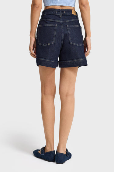 MINI DENIM SHORT - INDIGO