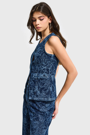 DENIM WAISTCOAT