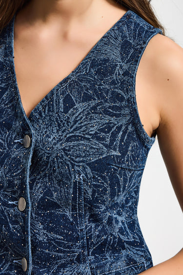 DENIM WAISTCOAT