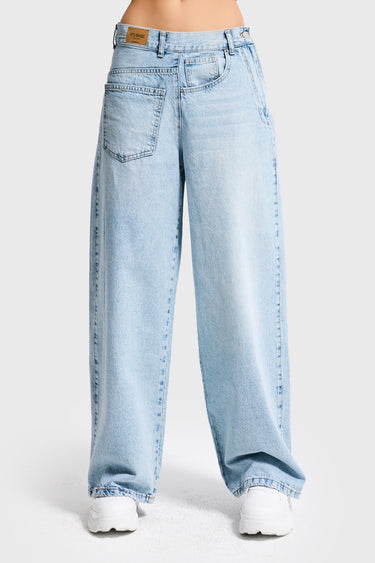 MEGA BAGGY MID RISE JEANS