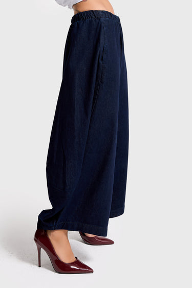 BARREL BALLOON LOW RISE JEANS