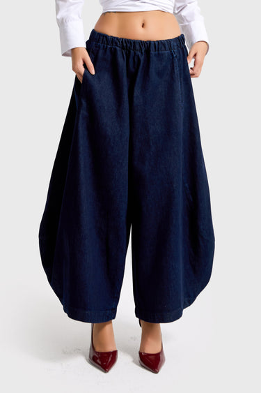 BARREL BALLOON LOW RISE JEANS