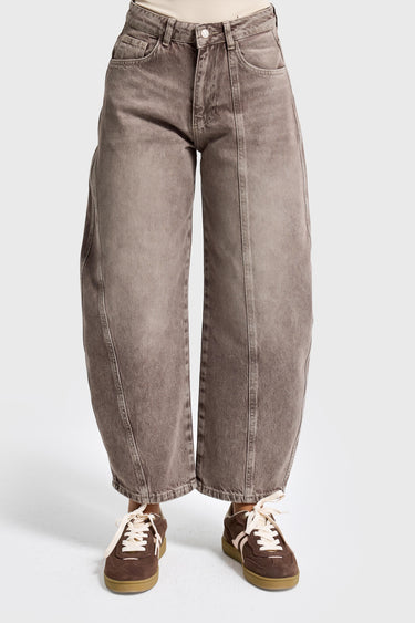 BARREL BALLOON MID RISE JEANS