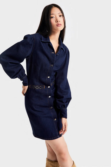 Mini Denim Dress